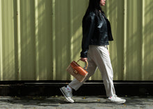 Load image into Gallery viewer, Delia Wicker Top Handle Satchel