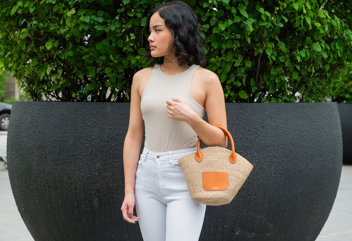 Danielle Saddle Brown Mini Tote
