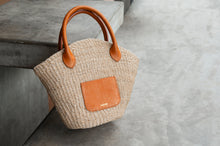Load image into Gallery viewer, Danielle Saddle Brown Mini Tote