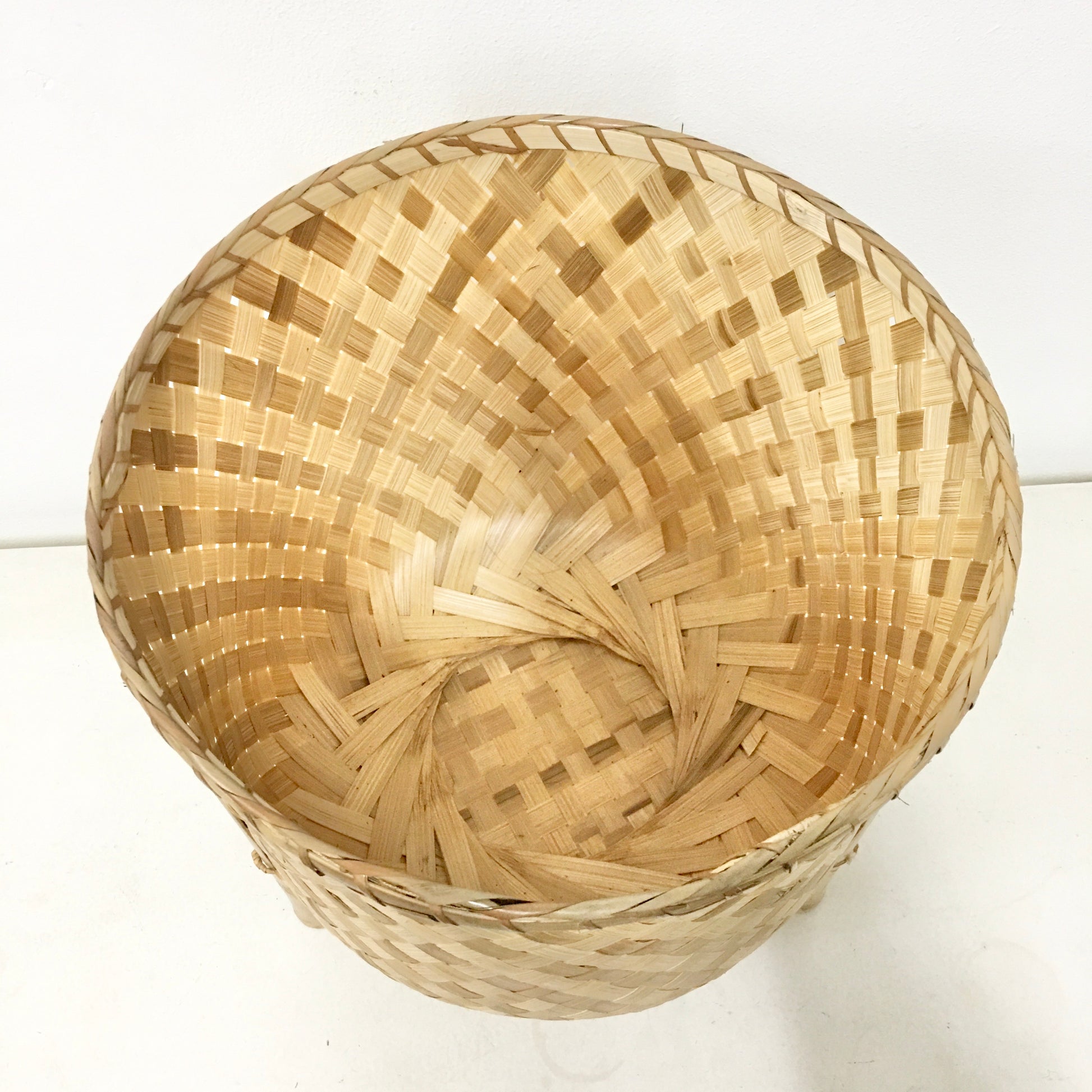 Veronica Bamboo Planters in various sizes ranging from 4” to 12” in diameter, perfect for adding natural beauty to your balcony or indoor garden.