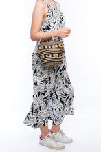 Load image into Gallery viewer, Gina foldable mini basket Vegan handbag