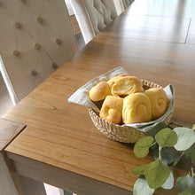 Load image into Gallery viewer, Handwoven natural plant fiber Myra Catch All tray for organizing jewelry, keys, and other essentials.