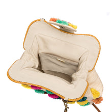 Load image into Gallery viewer, Forest Pompom Libby Shoulder Bag
