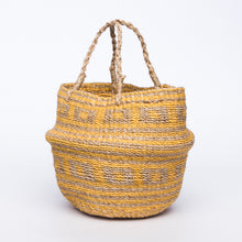 Load image into Gallery viewer, Gina foldable mini basket Vegan handbag
