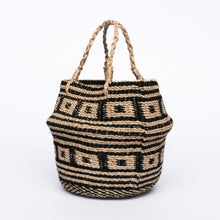 Load image into Gallery viewer, Gina foldable mini basket Vegan handbag