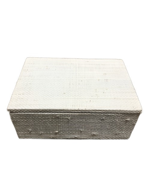 Adie Simple Jewelry Box - Eco-friendly, handcrafted storage box made from natural plant fibers, perfect for organizing jewelry and keepsakes with an elegant and sustainable design.