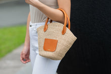 Load image into Gallery viewer, Danielle Saddle Brown Mini Tote
