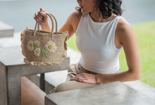 Load image into Gallery viewer, Daisy Mini Bucket Bag
