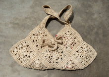 Load image into Gallery viewer, Destiny Crocheted Raffia Shoulder Bag
