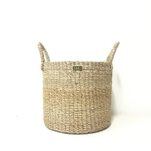 Load image into Gallery viewer, Dinah Catch-All Basket made from 100% natural plant fiber, ideal for organizing keys, spices, bath essentials, or as a planter cover.
