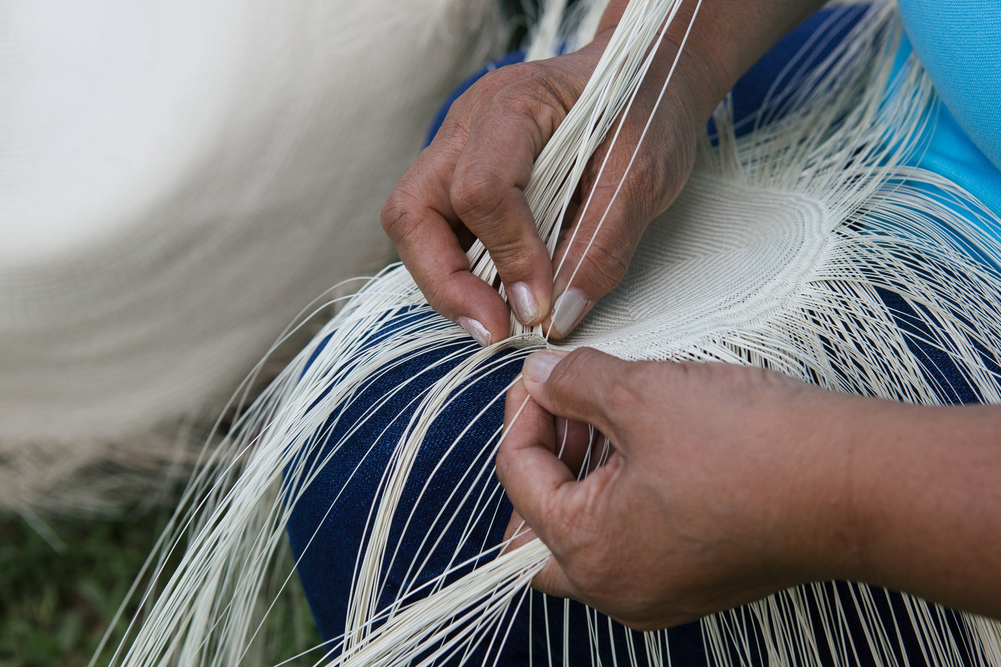 Dark Sky Oval Clutch (Vegan)