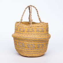 Load image into Gallery viewer, Gina foldable mini basket Vegan handbag
