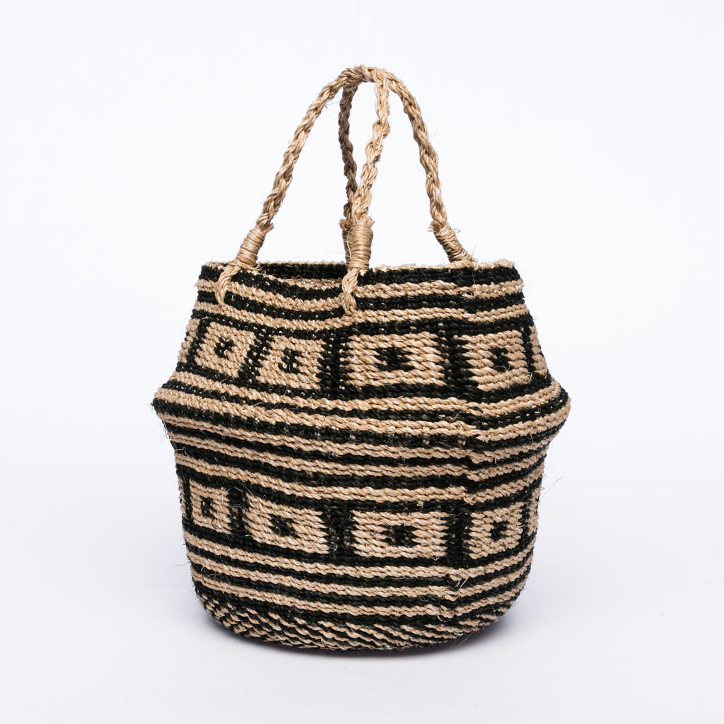 Gina foldable mini basket Vegan handbag