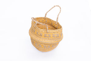 Gina foldable mini basket Vegan handbag